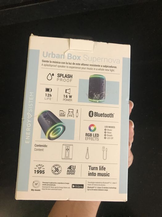 Bloom - Coluna Bluetooth musica