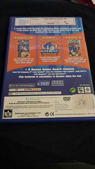 Sonic Gems: Collection (PS2)