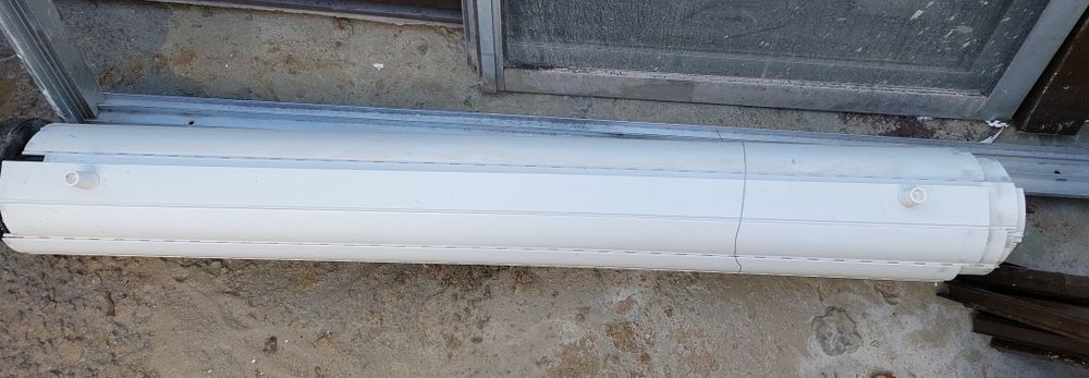 Estore térmico de ripas em pvc - poliuretano em rolo