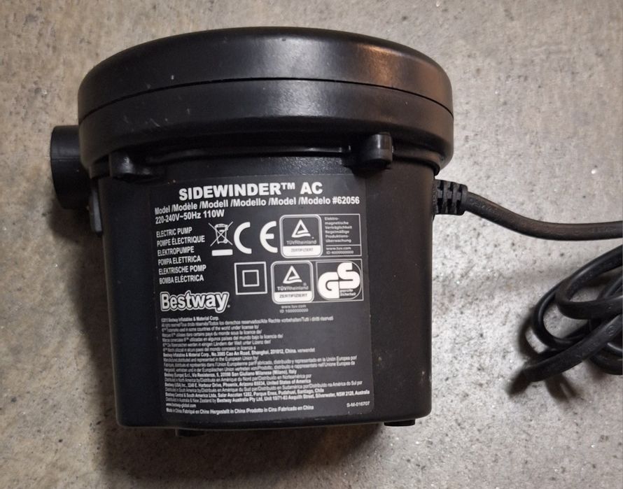 Bomba de ar (3 adaptadores)