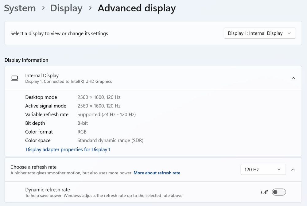 Dell Inspiron 16 Plus 7640 i7 13620H/16 Ram/ 1TB/2560x1600 120Hz
