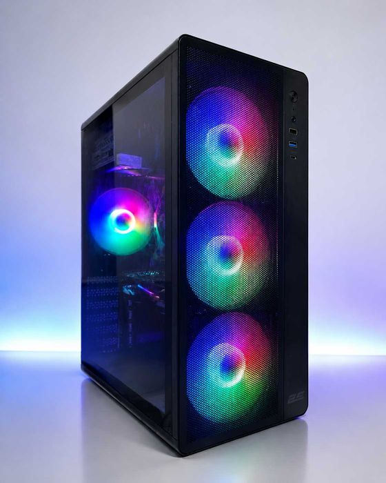 Ігровий ПК 6 ядер:Ryzen 5 1600x/16Gb DDR4/RX 570 8gb/SSD M2 240+HDD 250