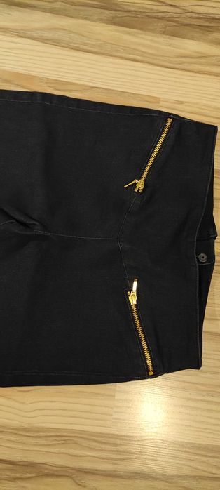 Jeansy, ciemny granat, Vero Moda, S/M, wysoki stan