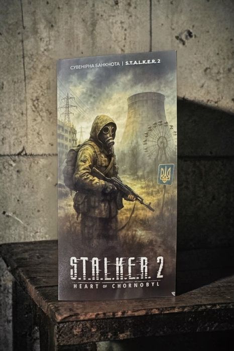 STALKER 2: Колекційний набір монета + банкнота + картка в подарунок. Limited Edition. ВНАЯВНОСТІ , кількість  обмежена!