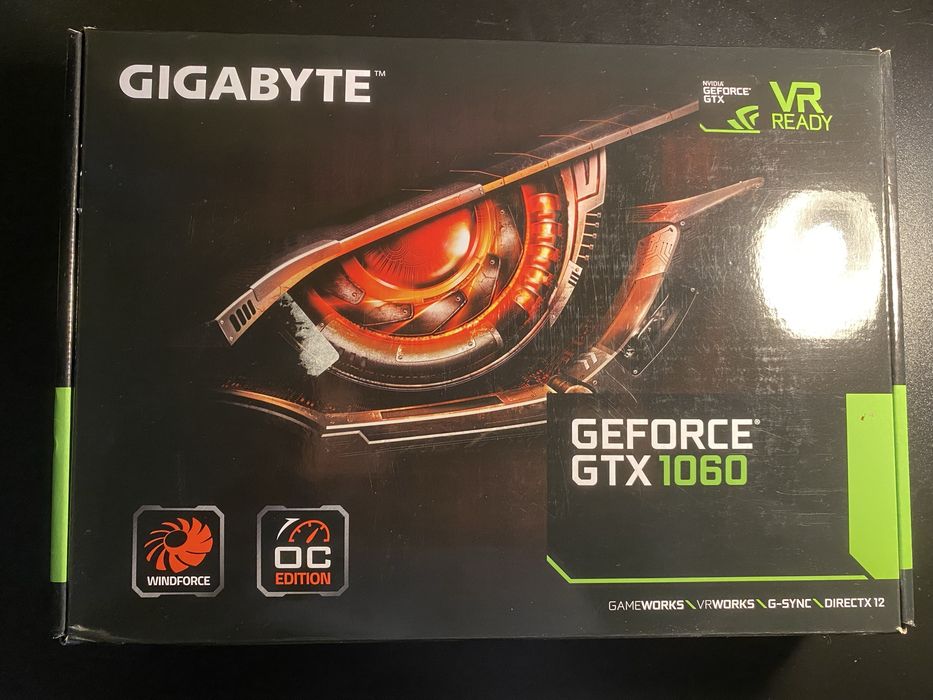 Gigabyte GeForce GTX 1060 Windforce OC 6G