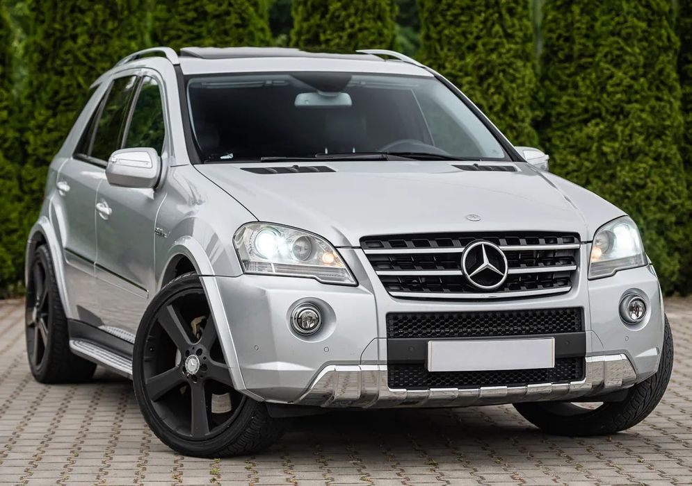 Mercedes-Benz ML MB ML 63AMG 6.2v8 510ps 630Nm 4-Matic 128tys km Lift full opcja!