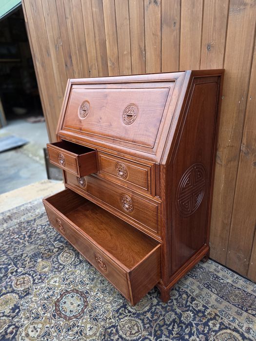 Sekretarzyk sekretara biurko komoda drewniana  #2176 Stylowy Węgrów