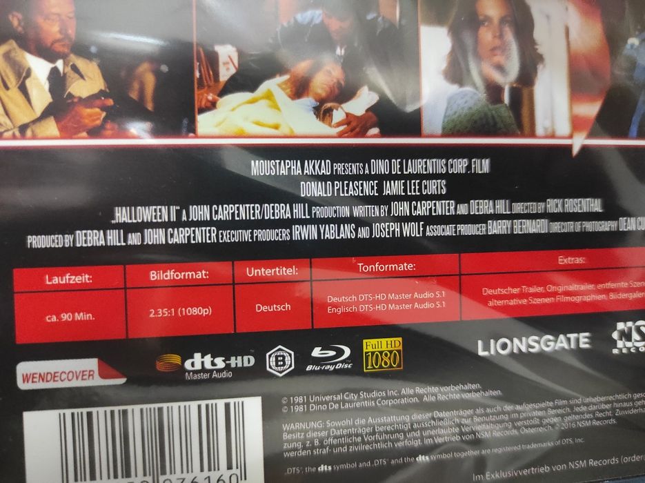 Halloween II Blu-ray Nowy
