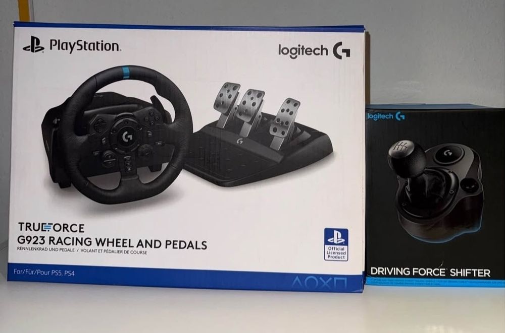 Longitech g29 com caixa de velocidades