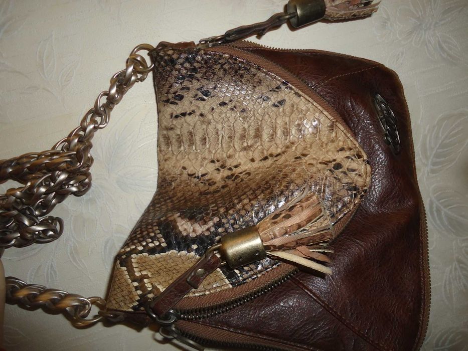 стильная сумка кожа