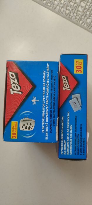 PROMOCJA Teza Elektrofumigator+ Płytki Zestaw 2w1 muszki owocowe koma