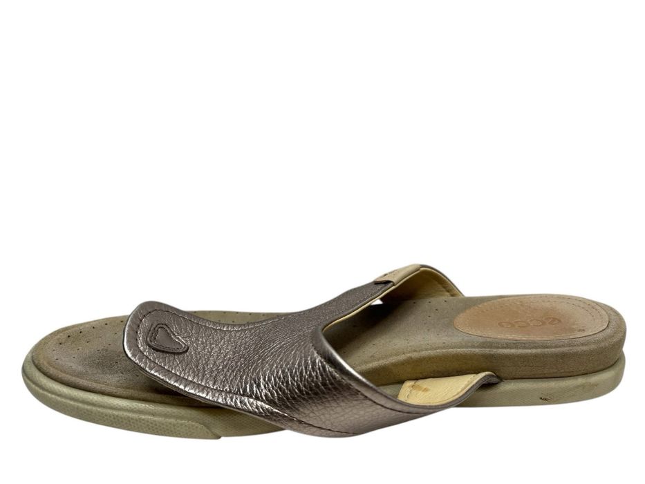 Japonki skorzane Ecco, rozmiar 40