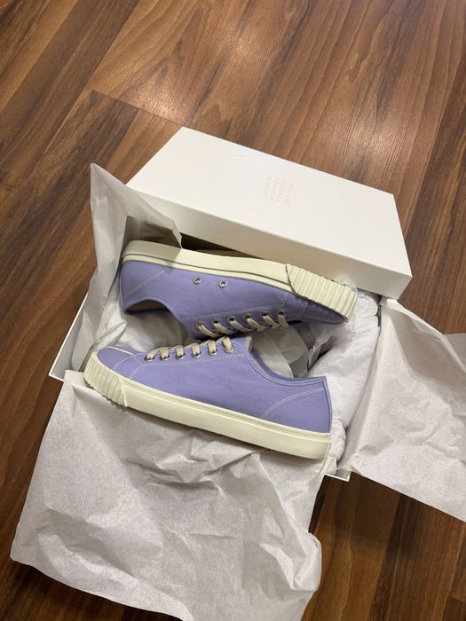 Maison Margiela Purple Tabi Low