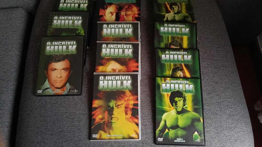 Coleção da série O incrível Hulk original