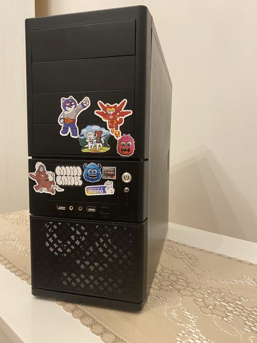 Ігровий пк /intel core i5 2320/8gb ddr3/rx580 4gb sapphire nitro+/ssd