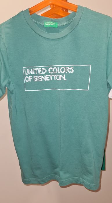 5 t-shirts benetton + 1 sweat 8/9 anos