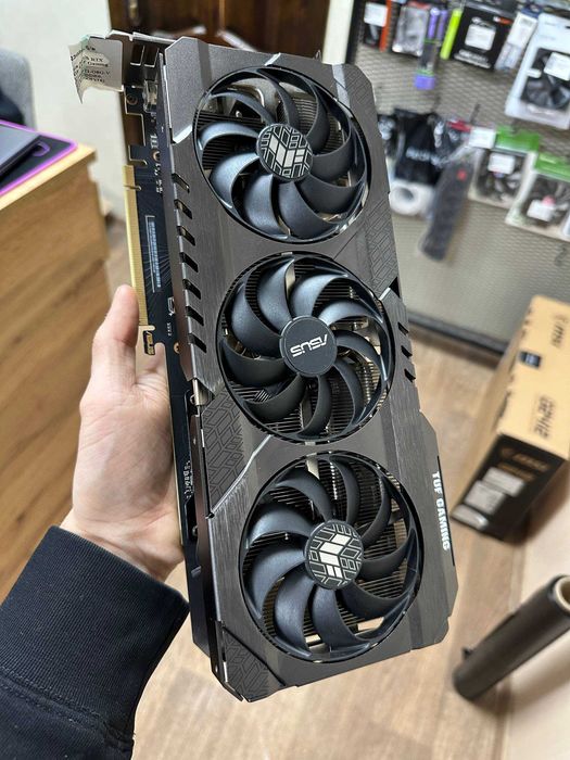 Відеокарта Asus RTX 3060Ti 8Gb TUF Gaming OC LHR ГАРАНТІЯ!