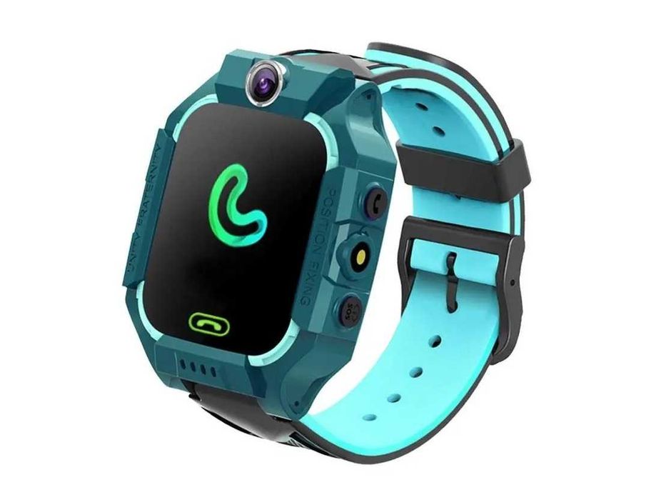 Дитячий смарт годинник Q19 зелені. Детские смарт часы Q19 зеленые