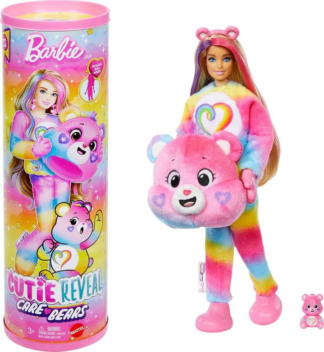 Barbie l Care Bears Doll Барбі ревіал Нова хвиля Ведмедик Єдність