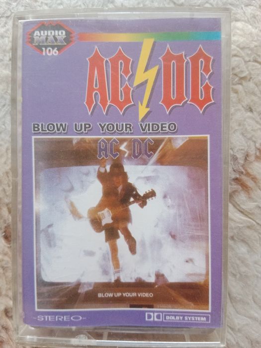 AC/DC Blow Up Your Video kaseta
