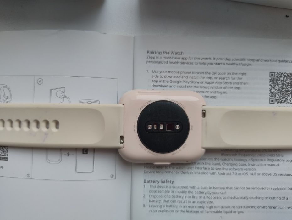 Продам б/у смарт‑годинник
Amazfit Bip 5
Стан хороший, майже не користу