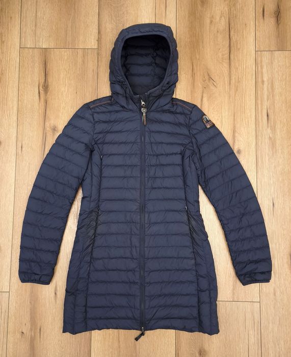 Parajumpers Super Light Weight damska granatowa kurtka parka puchowa zimowa ocieplana w rozmiarze S