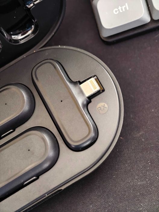 zestaw 2X MIKROFON bezprzewodowy DO IPHONE (LIGHTNING) | etui ładujące