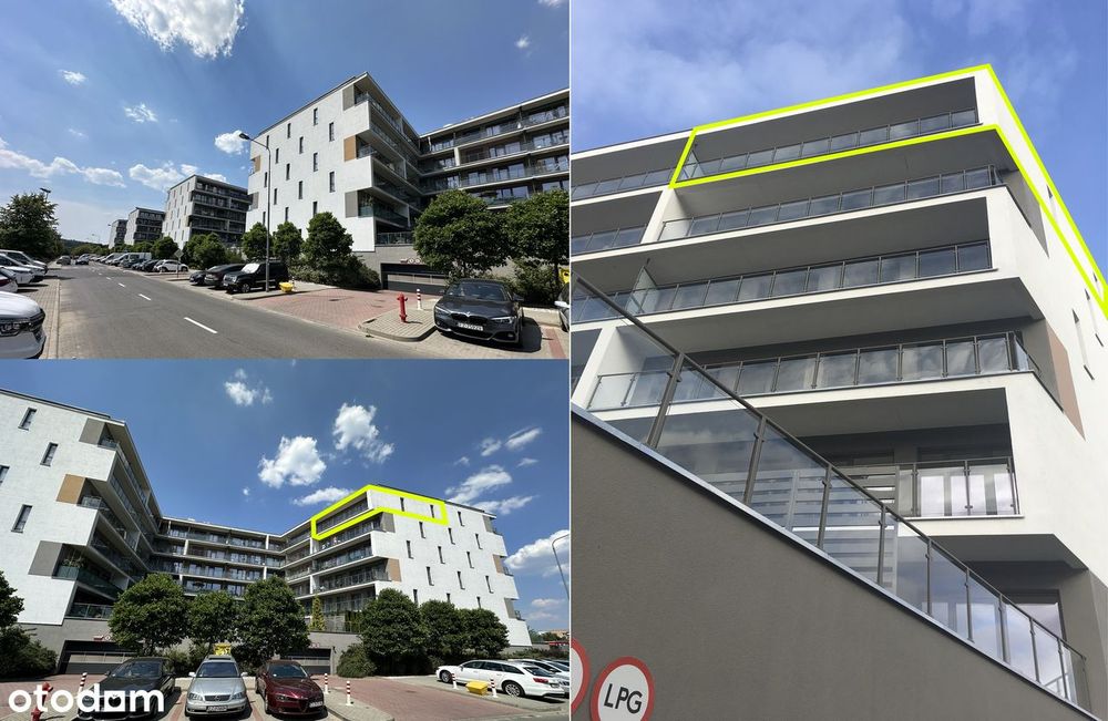 4 pokoje, 88 m², ostatnie piętro, widok na las – bezpośrednio