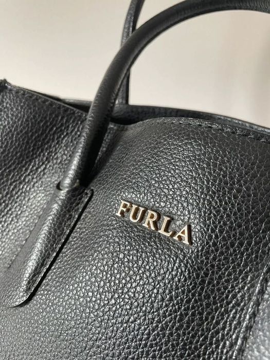 Furla amina tote skóra naturalna minimalizm klasyczna torebka jesień