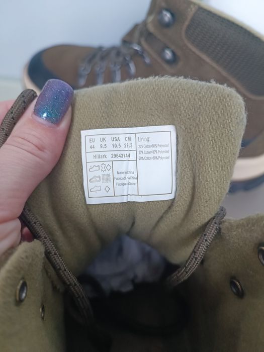 Чоловічі черевики туристичні GANT Hillark 29643744, 44р.
Черевики тури