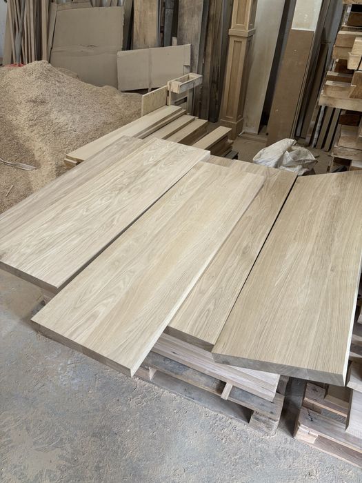 Schody stopnie dębowe