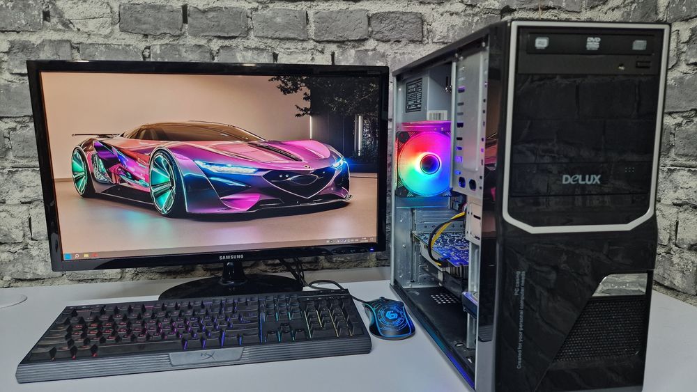 Gtx1060 6gb Игровой i7 6400 Dota2 Cs2 Dota2 WoT GtaV