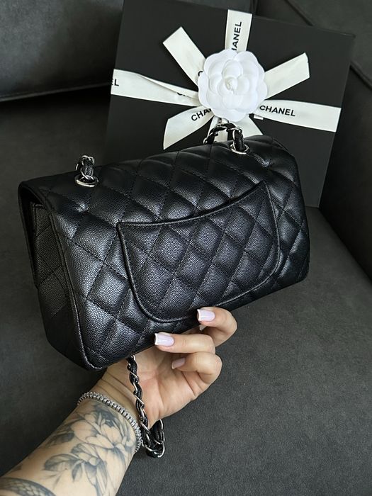 Сумка шкіряна Chanel Classic 2.55 Medium Double Flap, шанель