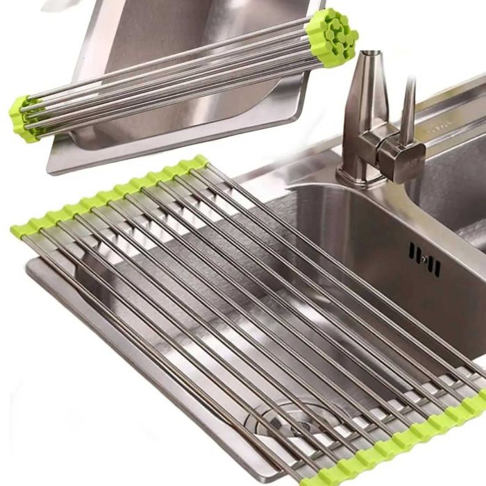 Решетка сушилка для посуды на мойку подставка горячее Wash Basin Dryer