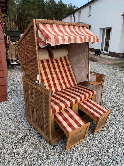 ładny kosz plażowy