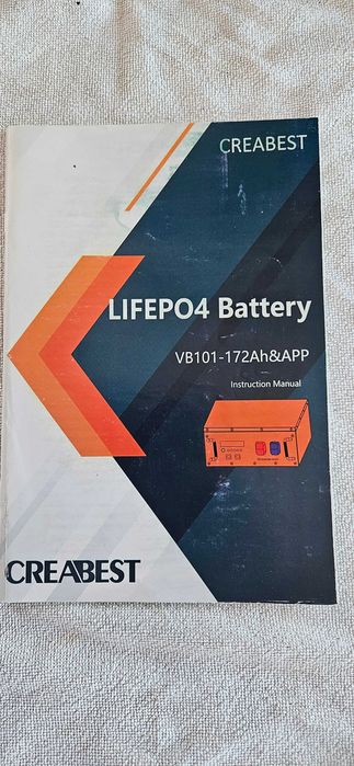 bateria litio 12V com 172 ah para autocaravana