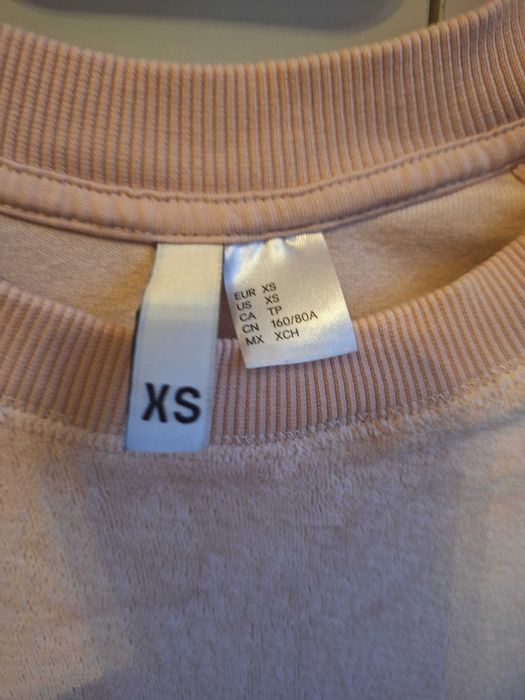 Bluza damska z tkaniny pluszowej