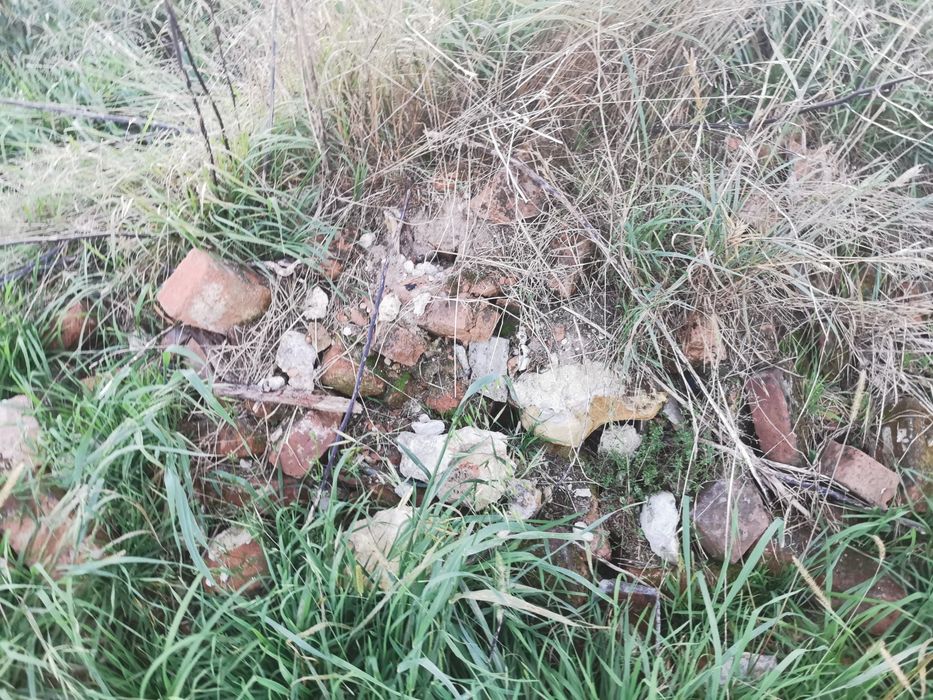 Gruz cegły Czerwone