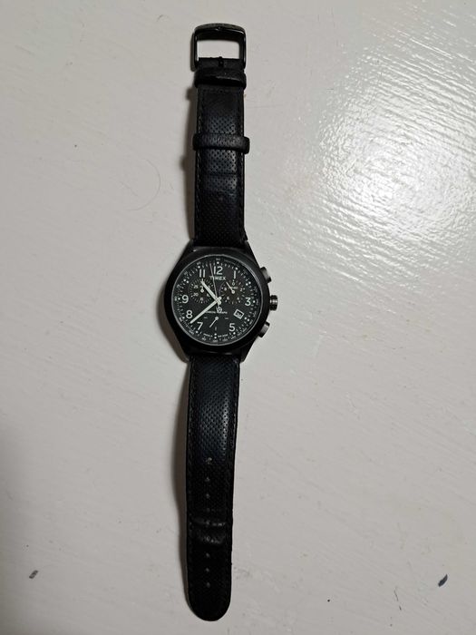 Zegarek TIMEX 1854 W-91 W-223 Chronograph Indiglo WR 100M CR2016 Cell