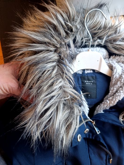 Damska parka z kapturem