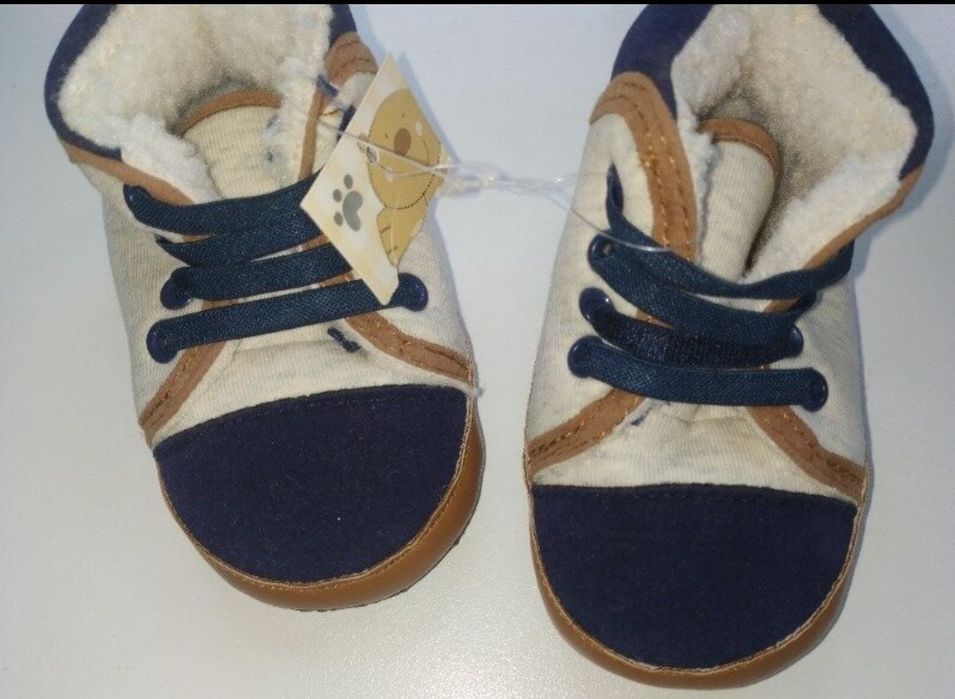 Пінетки для малюків, теплі зима, демісезон 0-6 м