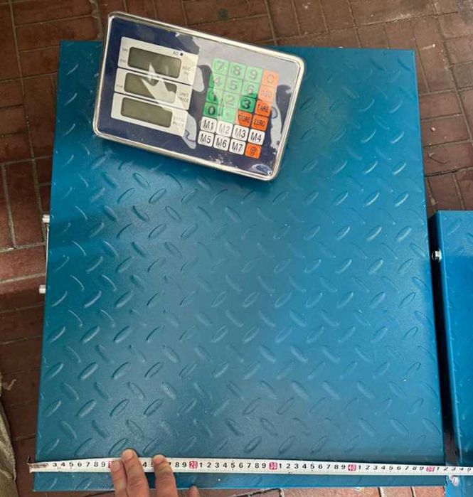 електронні ваги Wi-Fi 600 кг підлогові бездротові весы платформа 62х52