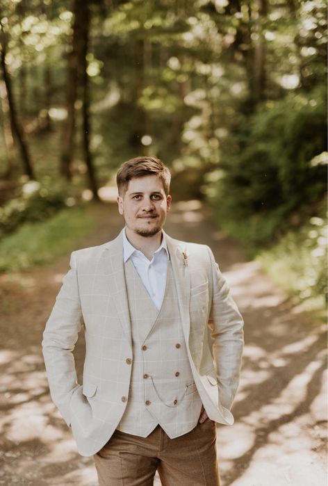 Boho garnitur ślubny