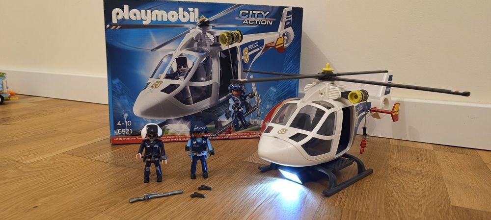 Playmobil 6921 policyjny helikopter city action