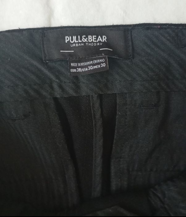 Брюки чорні "Pull&Bear"
