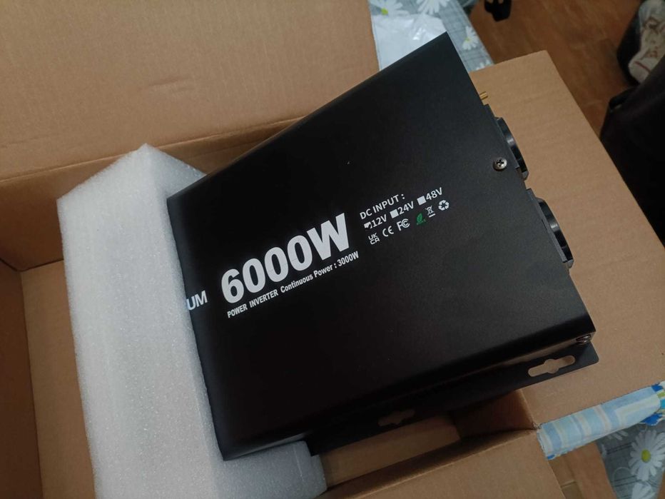 Inversor 12V de 6000W