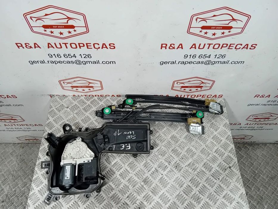 Elevador e Motor Vidro Porta Frente Esquerdo Seat Leon 1P 1P0837401N