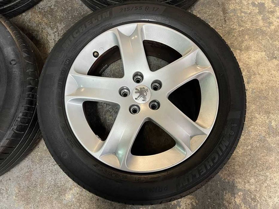 Jantes 17 ORIGINAIS Peugeot 407 - 5x108 | Inclui Pneus