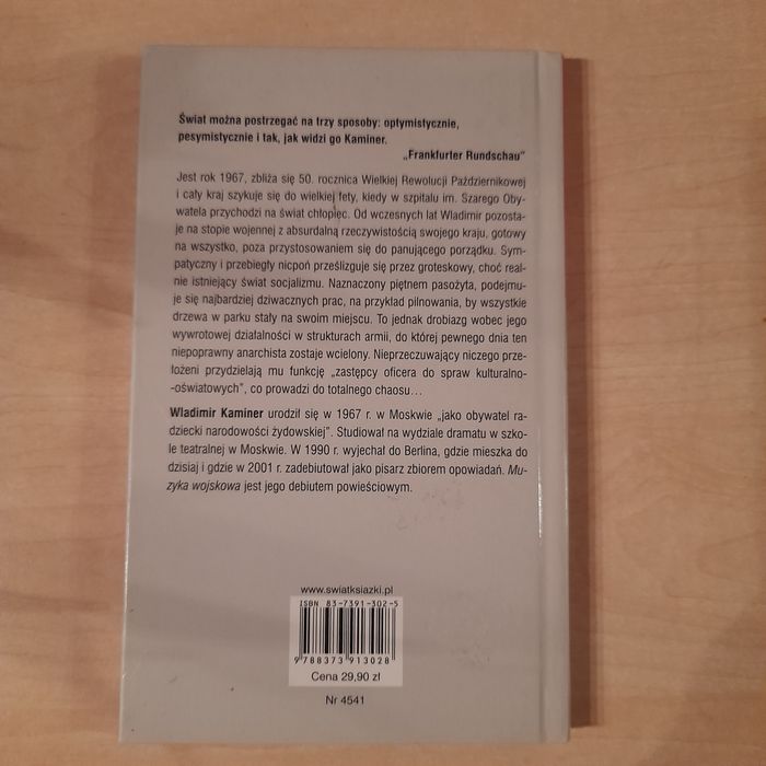 Wladimir Kaminer Muzyka wojskowa