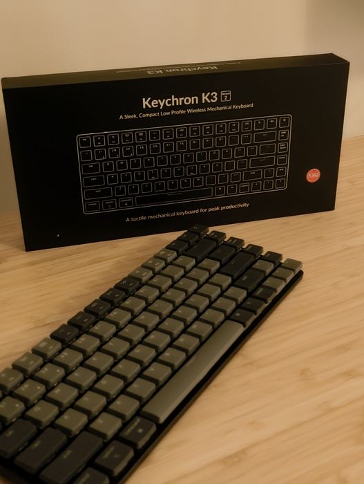 Klawiatura Keychron K3 v2 | Low Profile Brown | Wireless | Zadbana
